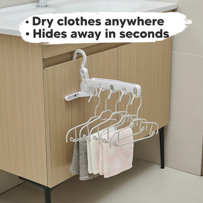 Folding Clothes Drying Rack for TravelGo – GorillaLine retractable clothesline