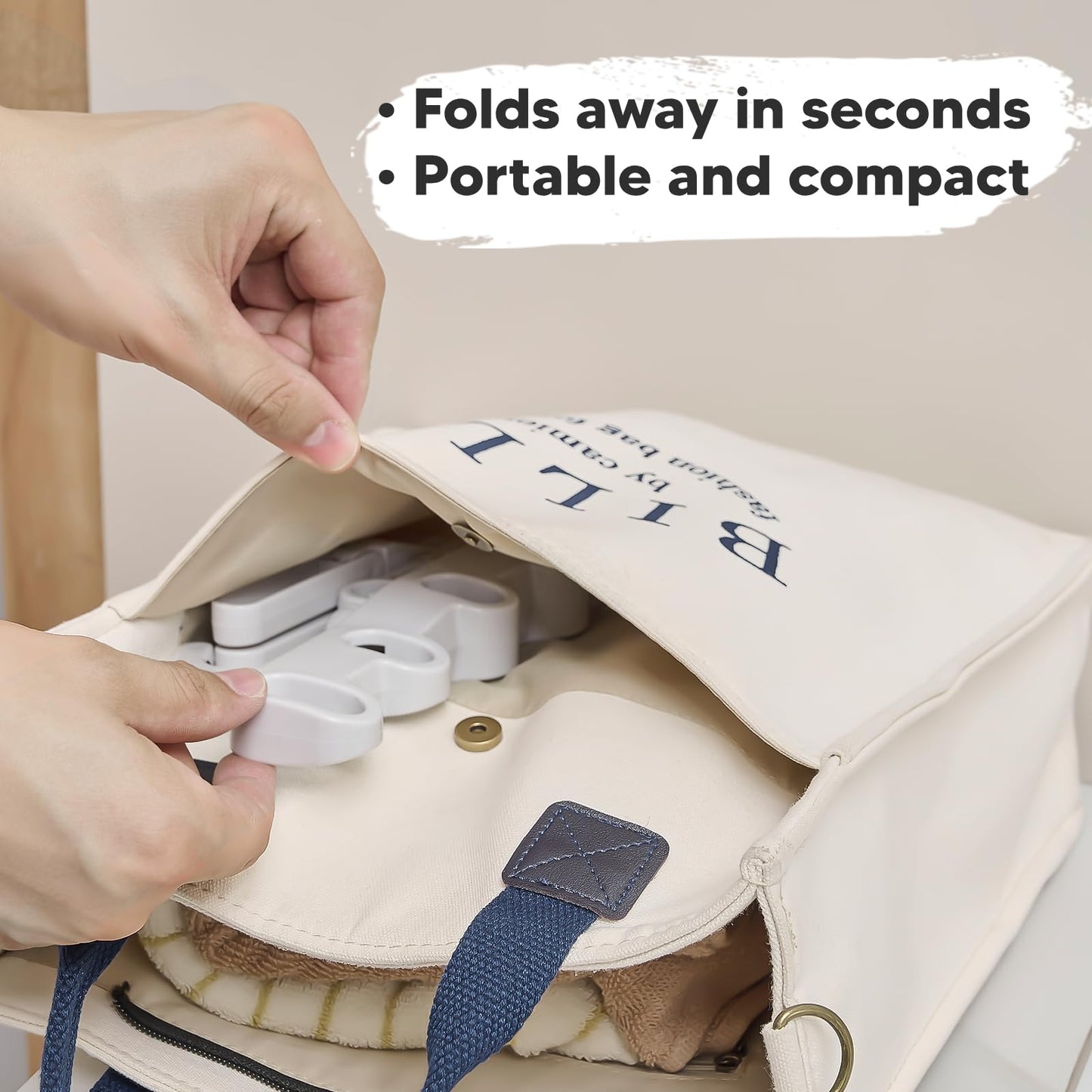 GorillaLine Go - Folding Clothes Drying Rack - Clothes Rack Cruise Ship Essentials, RV, Traveling and Small Room