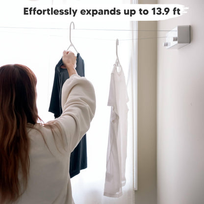 Retractable Clothesline Indoor Outdoor - GorillaLine Double