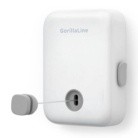 GorillaLine - Retractable Clothesline | Space Saving Laundry Drying Line